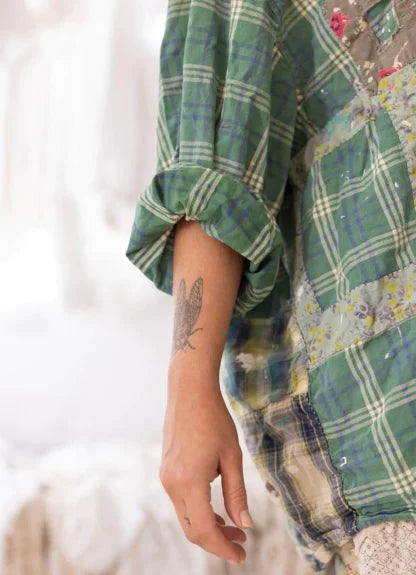Magnolia Pearl Landes Workshirt 1525 - Romeo Check