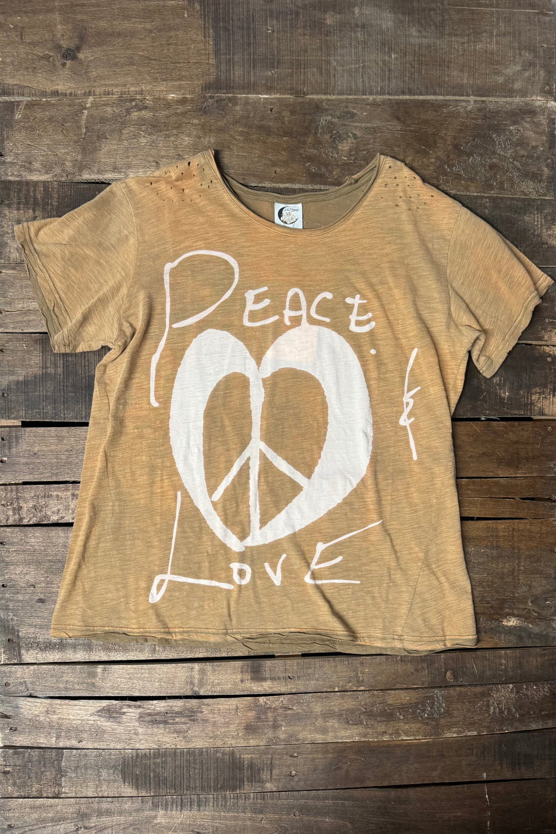 Jaded Gypsy Moon Dance Tee - Peace & Love