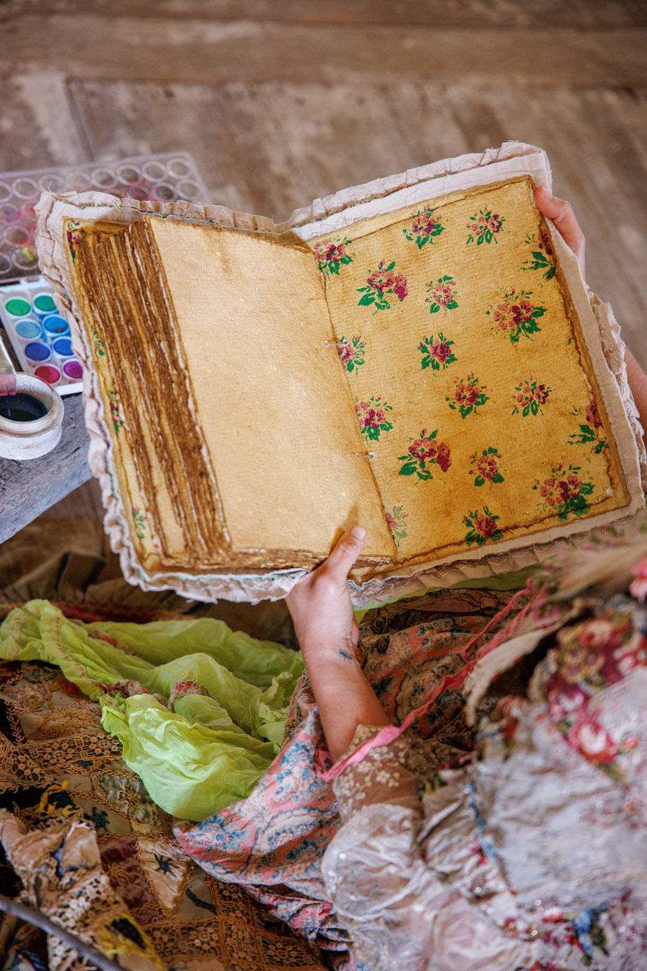 Magnolia Pearl Freddy Patchwork Notebook 048