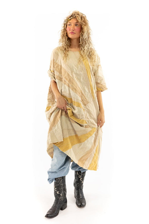Magnolia Pearl Follow The Sun Artist Smock Dress 791 - Moonlight