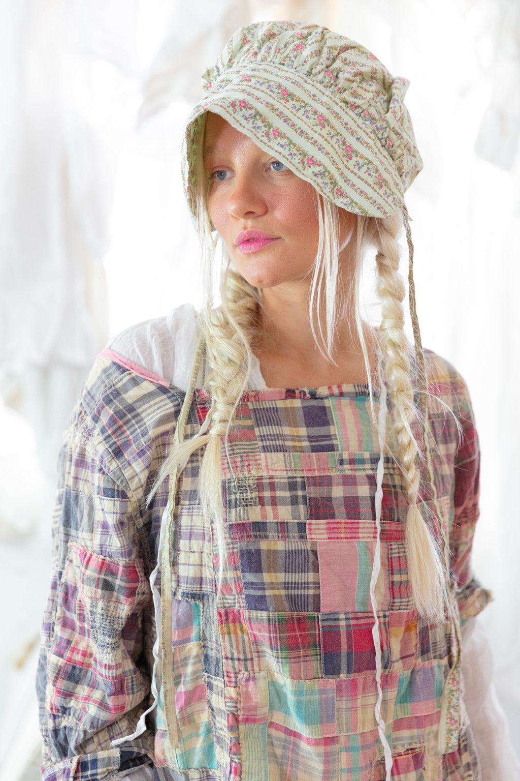 Magnolia Pearl Patchwork Helenia Dress 977 - Madras Blue