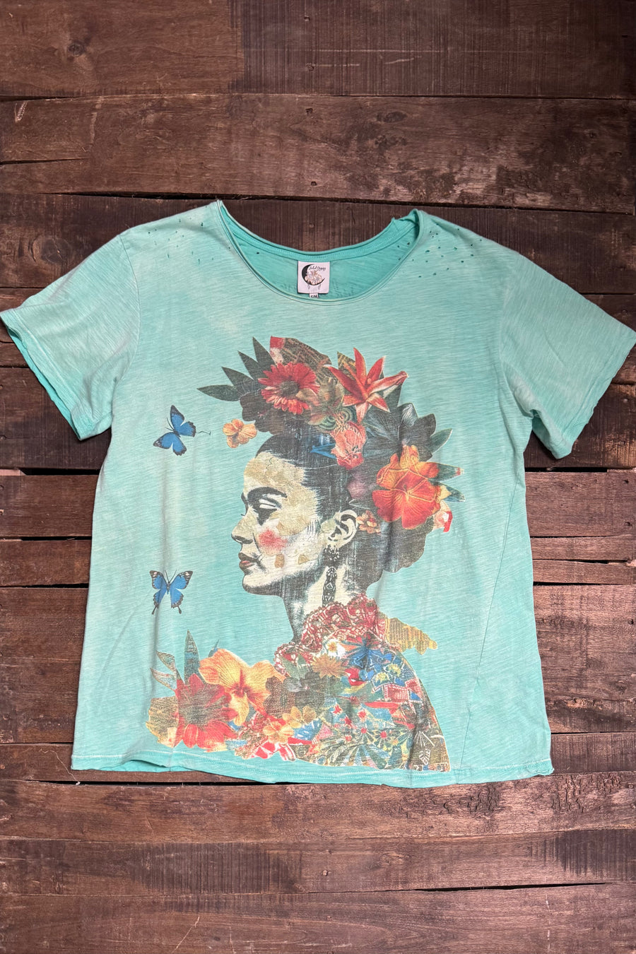 Jaded Gypsy Moon Dance Tee - Floral Dreams