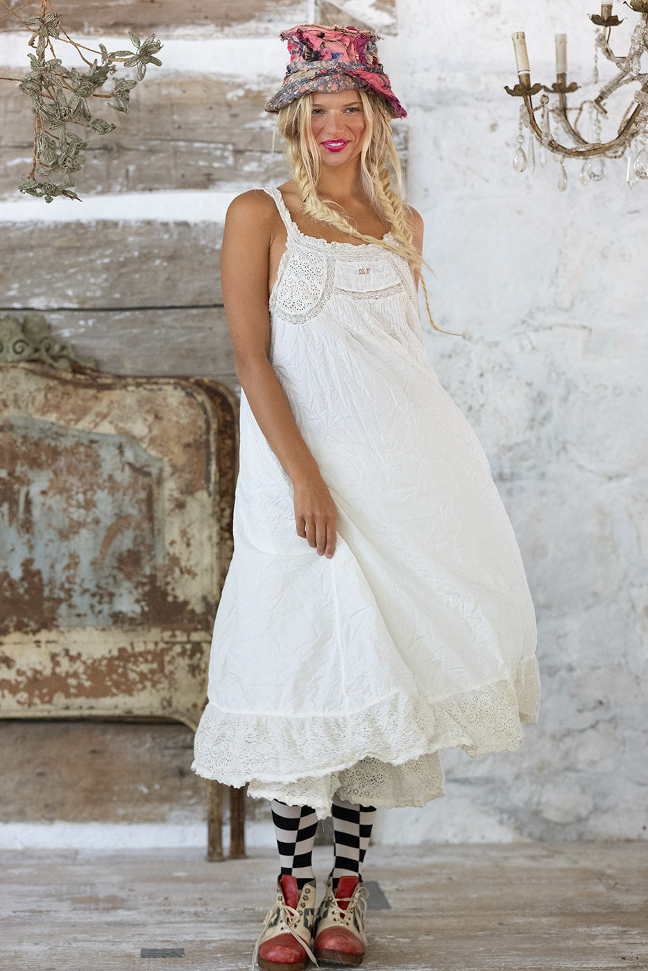 Magnolia Pearl Poplin Clementine Slip 176 - True