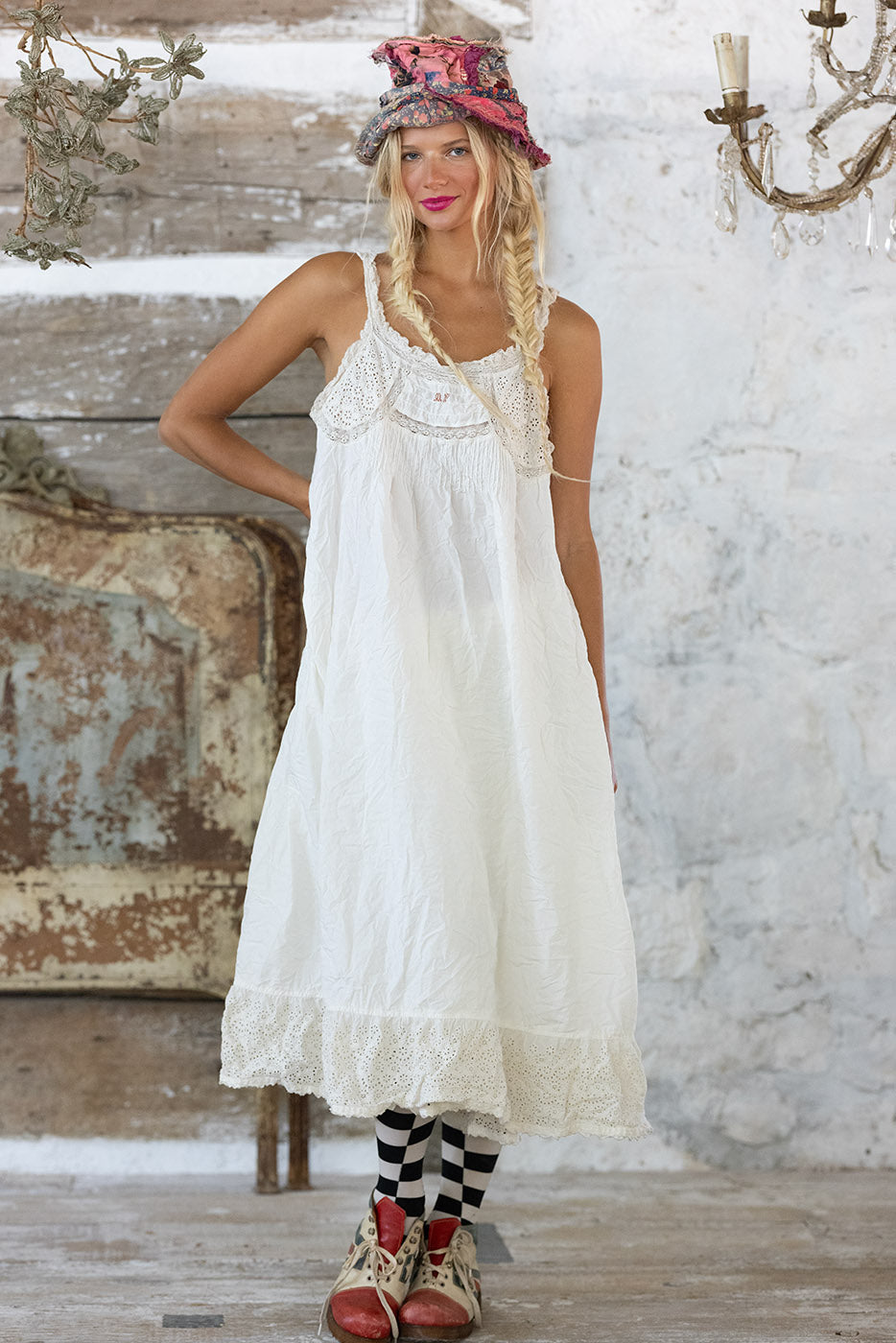 Magnolia Pearl Poplin Clementine Slip 176 - True