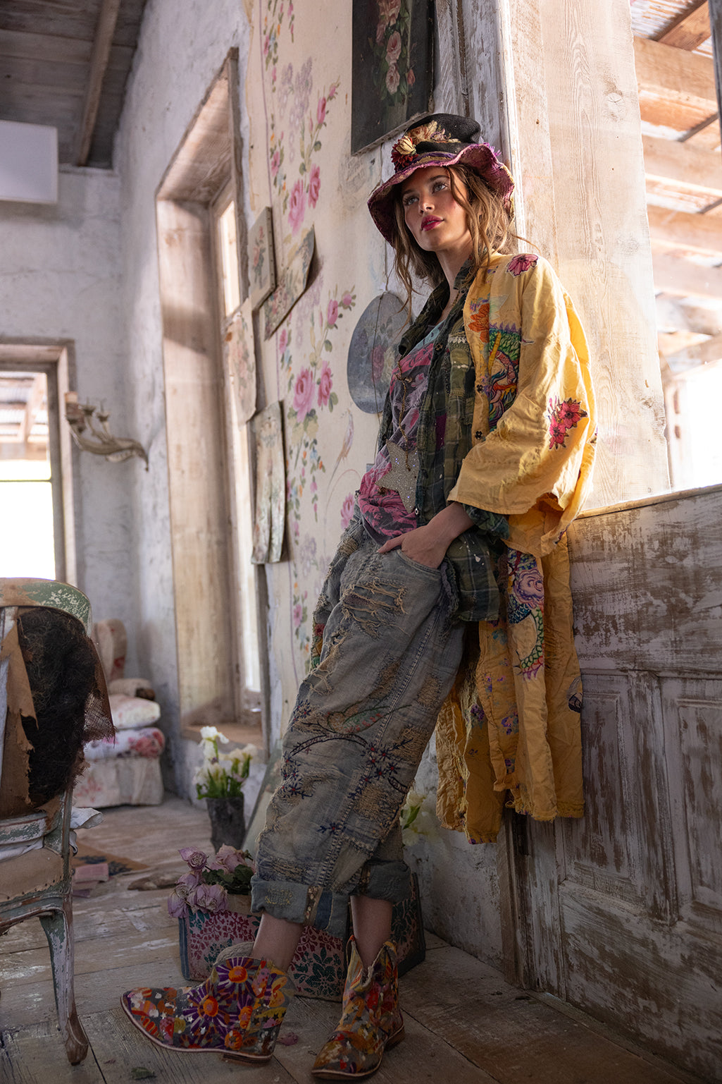 Magnolia Pearl Belle Le Vie Miner Denims 848 - Faded Indigo