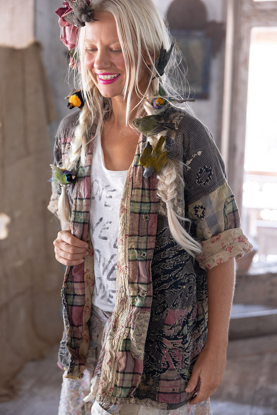 Magnolia Pearl Dragon Julian Kimono 1077 - Raven
