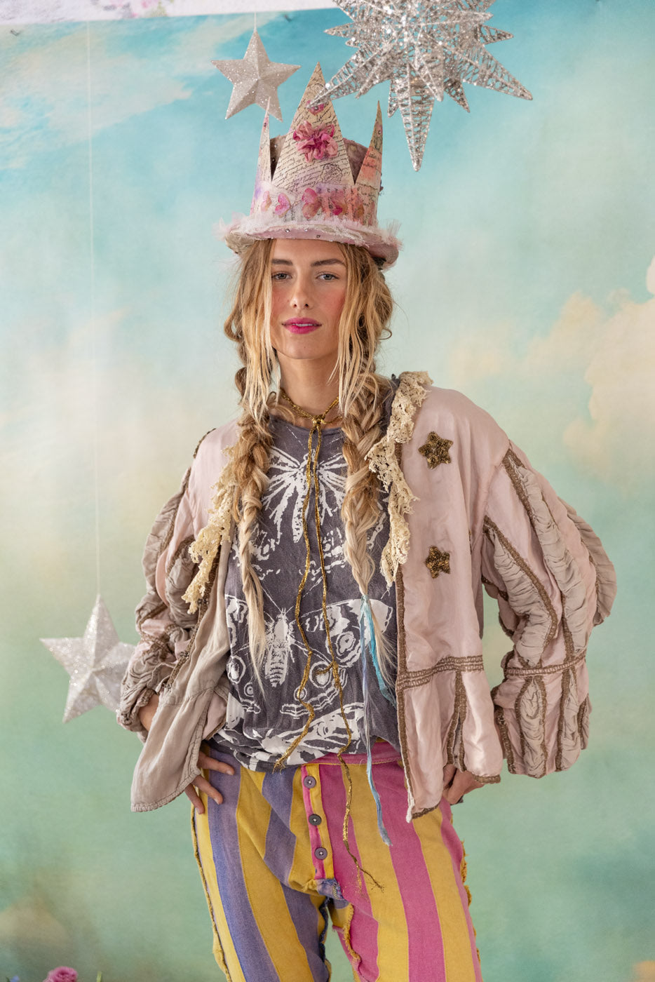Magnolia Pearl Cropped Monique Jacket 452 - Lilac