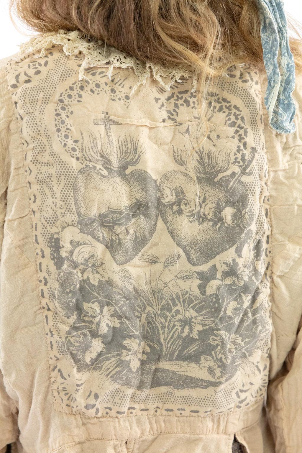 Magnolia Pearl Cropped Monique Jacket 452 - Peony