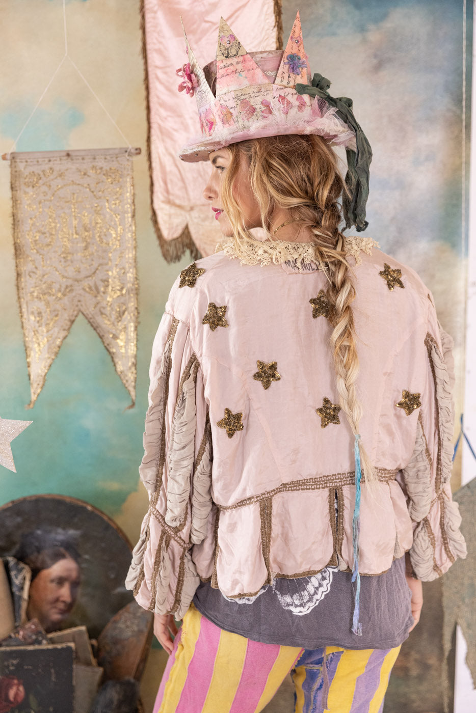 Magnolia Pearl Cropped Monique Jacket 452 - Lilac