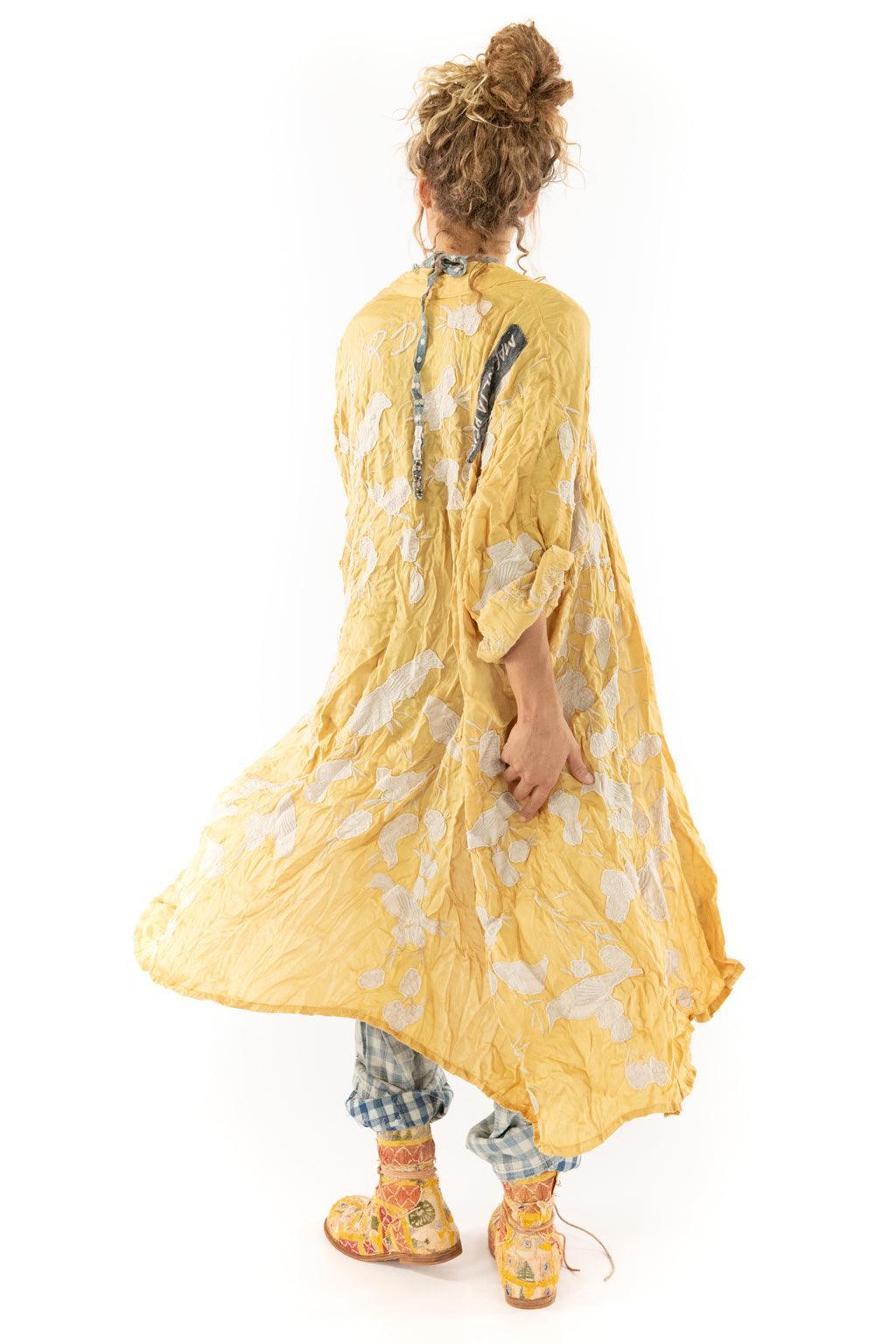 Magnolia Pearl Bird Vijji Kimono 582 - Marigold