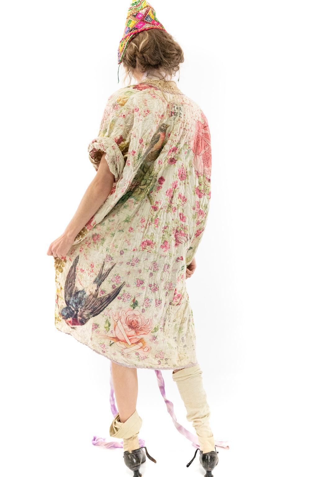 Magnolia Pearl Floral Patchwork Vijji Kimono 687 - Wonderland