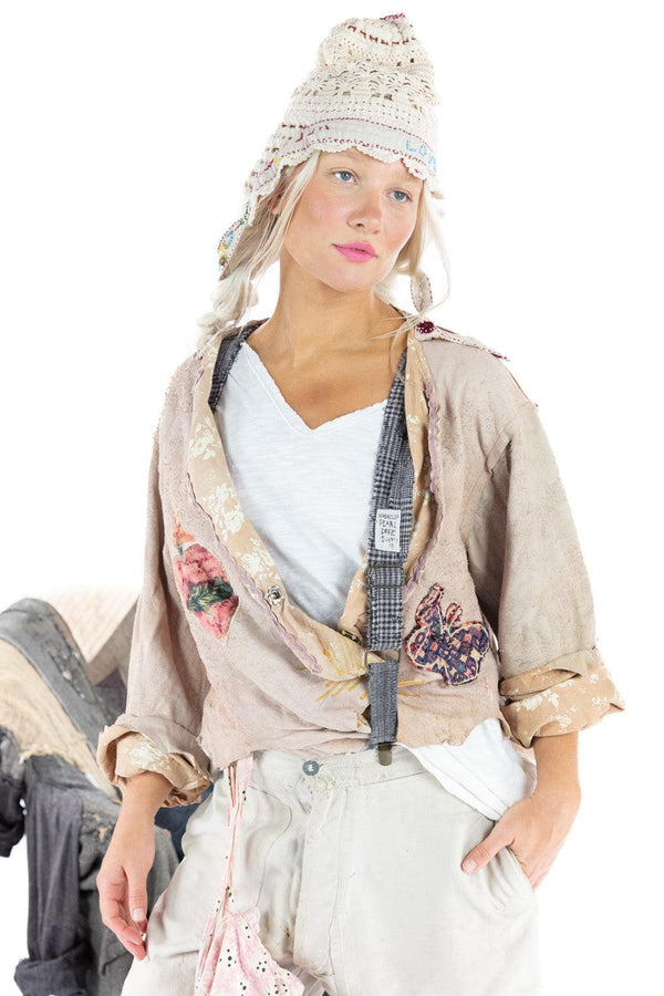 Magnolia Pearl Leather Leni Cropped Jacket 725 - Blessed Mother