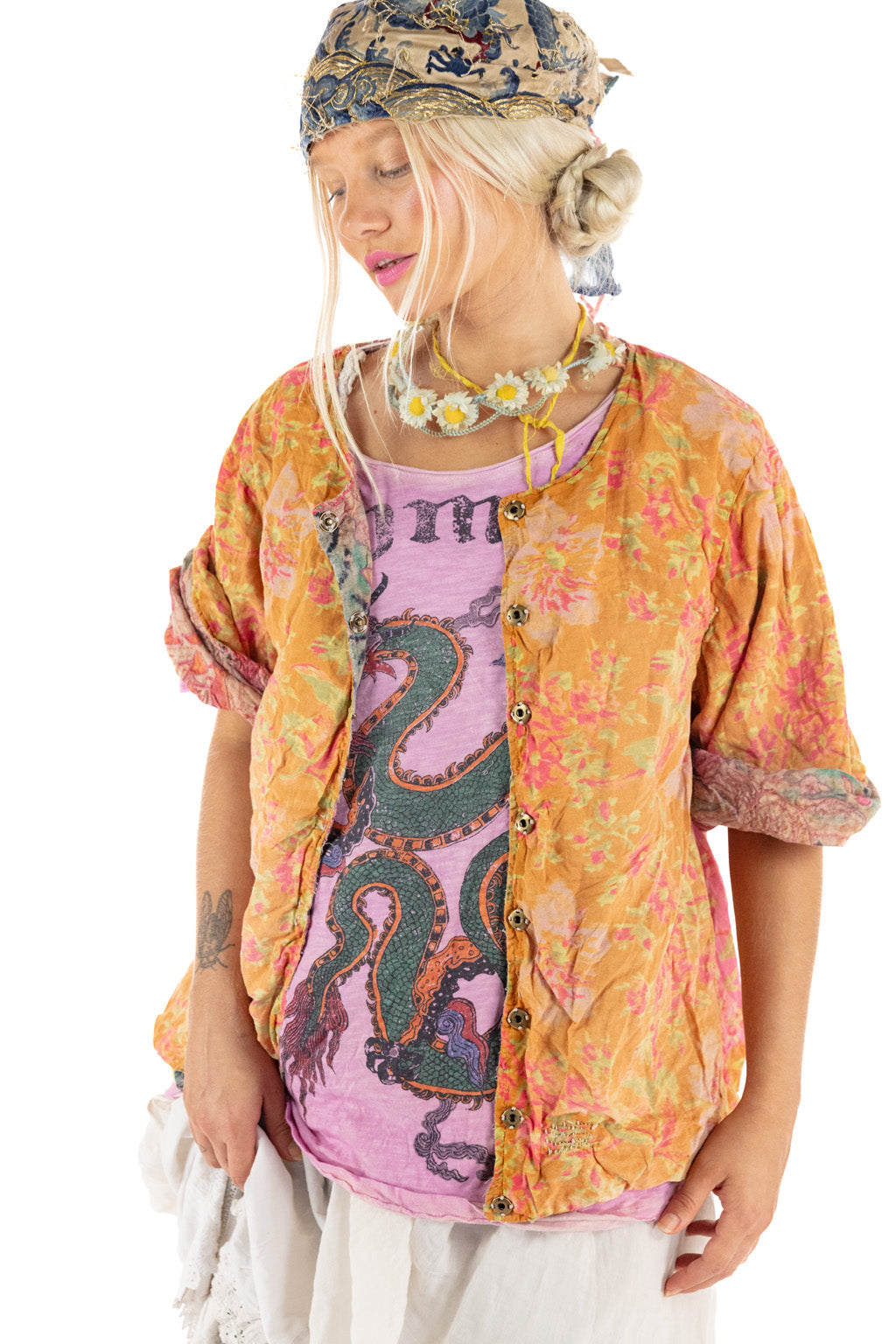 Magnolia Pearl Floral Isabeau Kimono 731 - Shambala