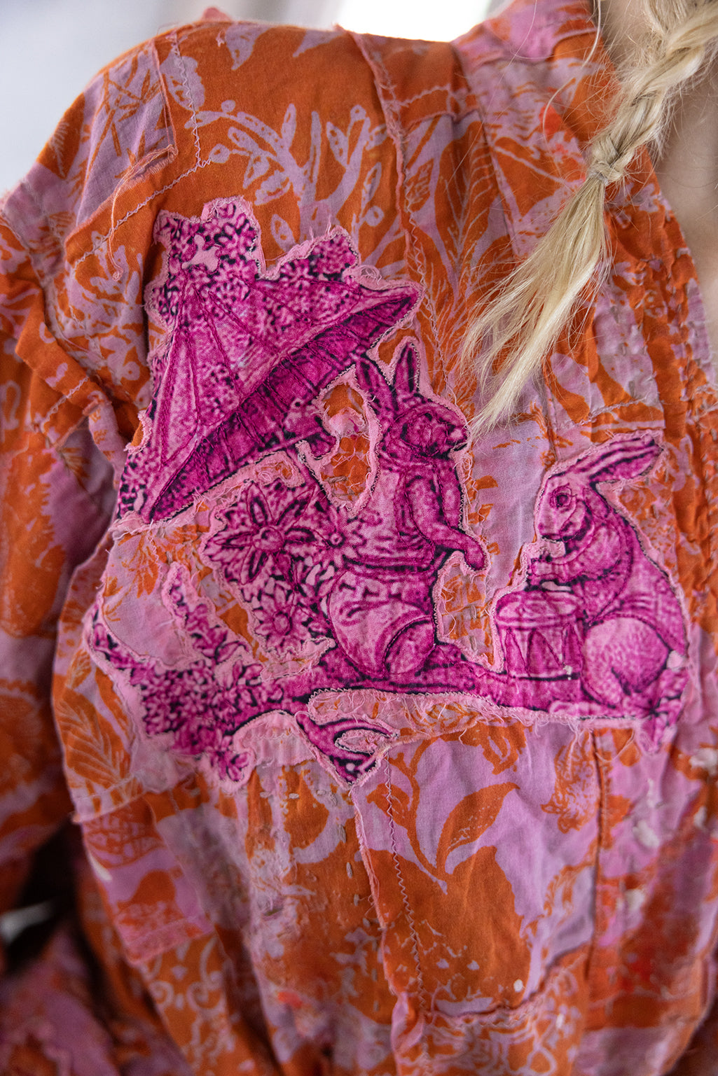 Magnolia Pearl Patchwork Kei Kimono 964 - Marmalade