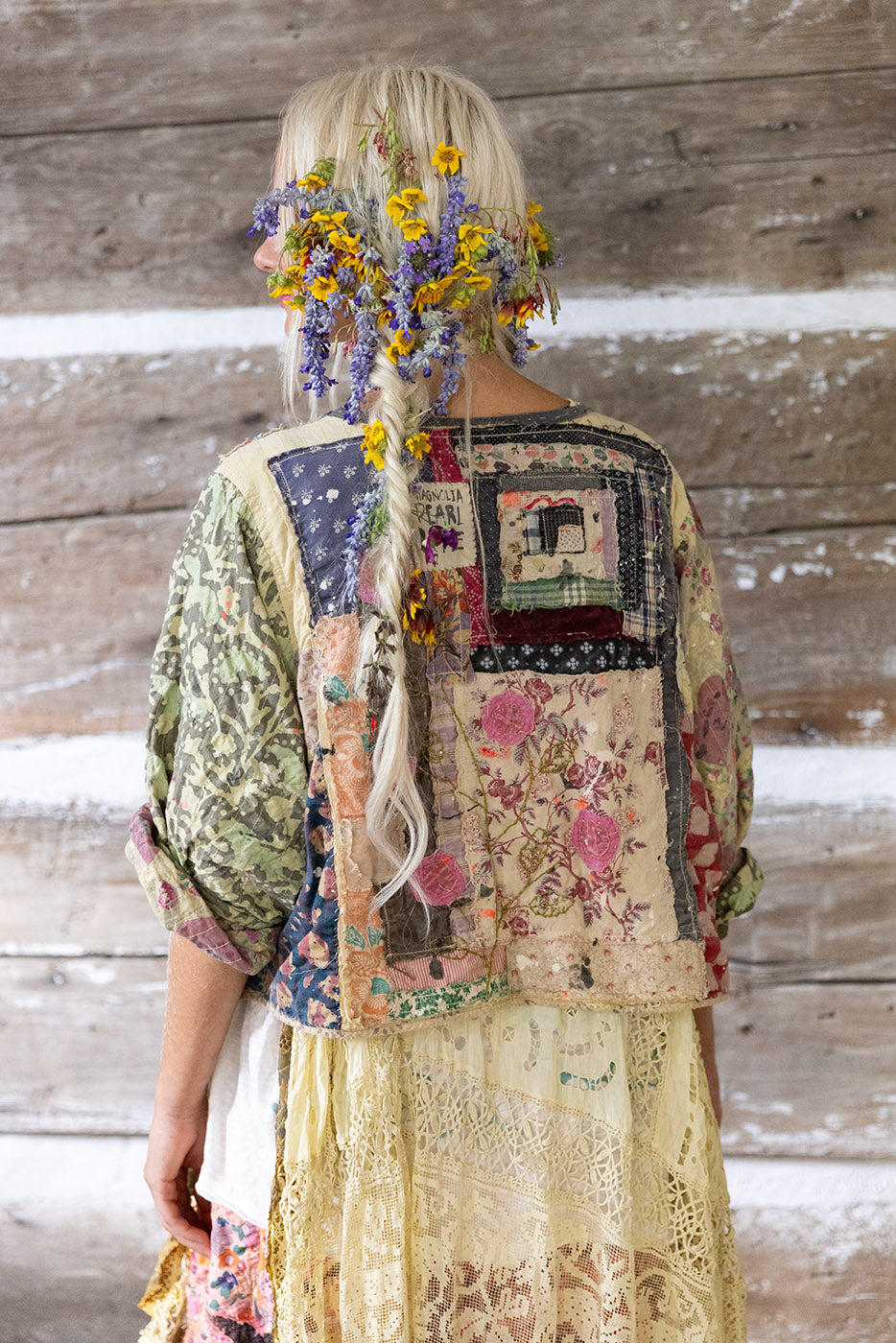 Magnolia Pearl Kalamkari Andhra Jacket 980 - Antigua