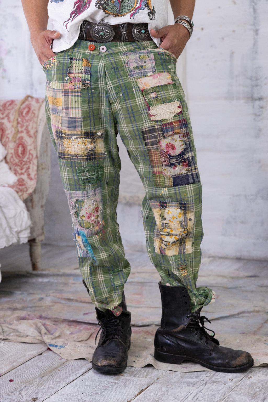Magnolia Pearl Bobbie Trousers 403 - Romero Check