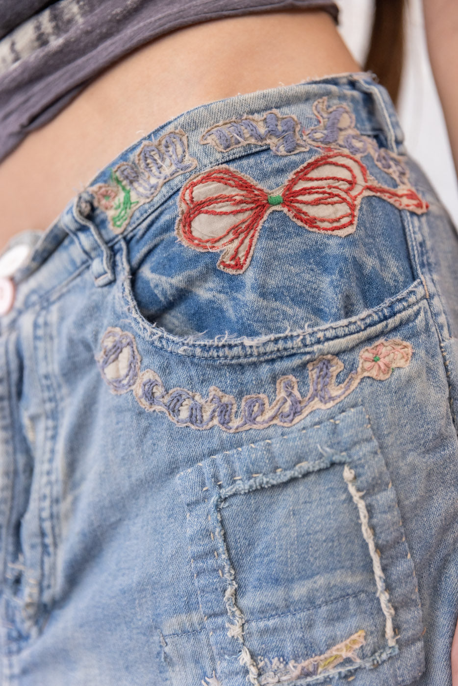 Magnolia Pearl Lil' Friends Miners Denim 423 - Washed Indigo