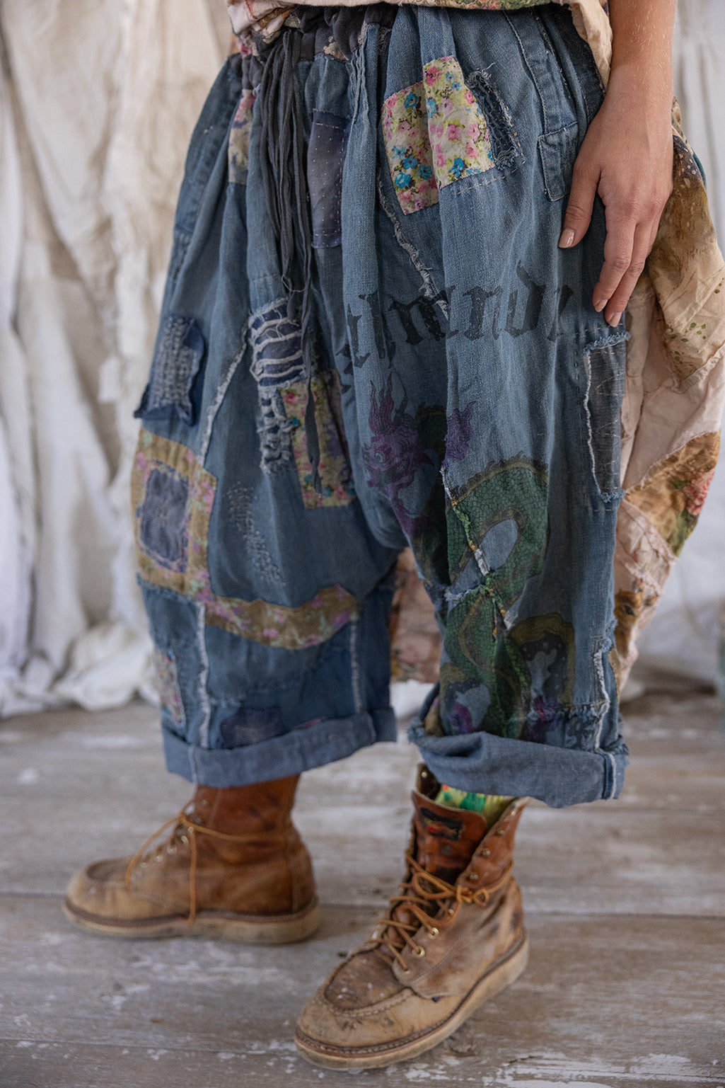 Magnolia Pearl Kathmandu Samantha Trousers 620 - Washed Indigo