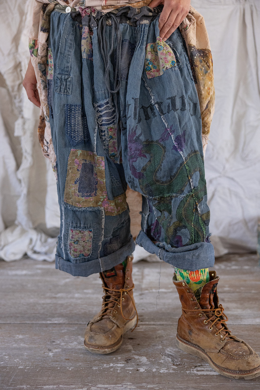 Magnolia Pearl Kathmandu Samantha Trousers 620 - Washed Indigo