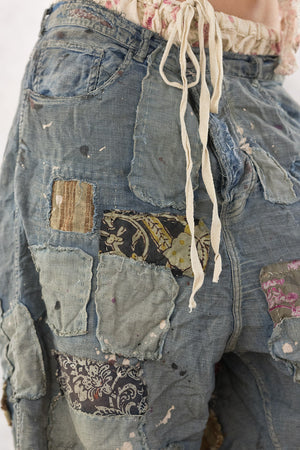 Magnolia Pearl Linen Dani Blues Denims 652 - Washed Indigo
