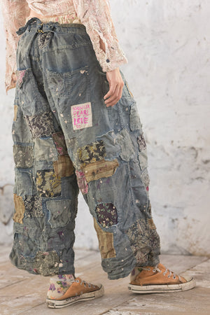 Magnolia Pearl Linen Dani Blues Denims 652 - Washed Indigo