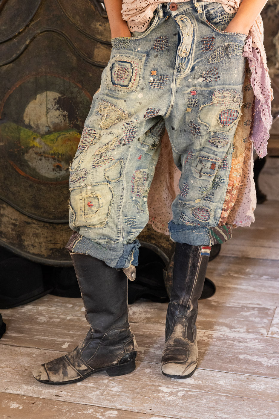 Magnolia Pearl Hommage Denims 723 - Washed Indigo