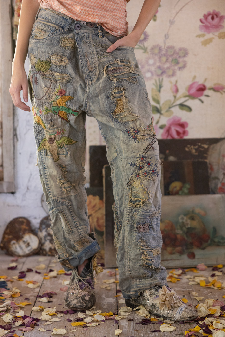 Magnolia Pearl Belle Le Vie Miner Denims 848 - Faded Indigo