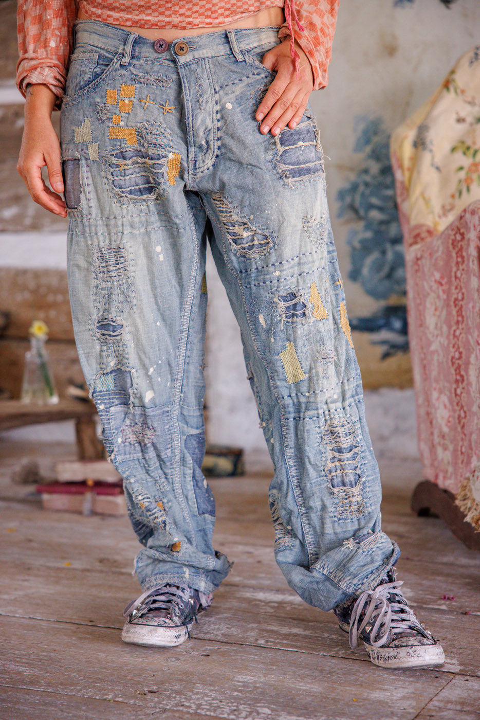 Magnolia Pearl Porter Denims 884 - Washed Indigo