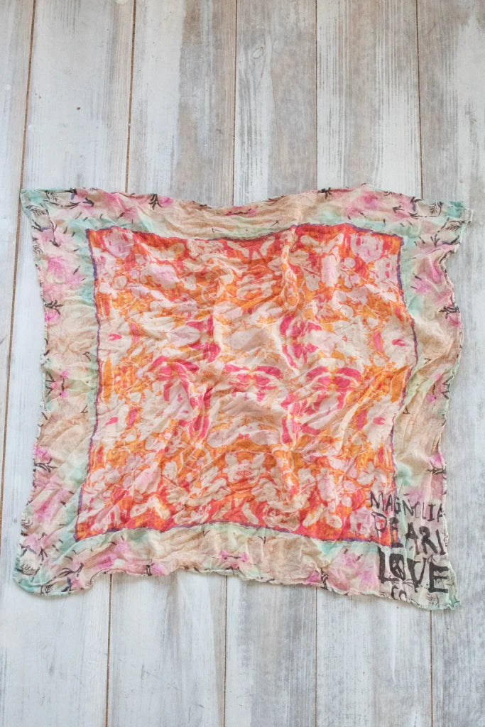 Magnolia Pearl Floral Shambala Scarf 138