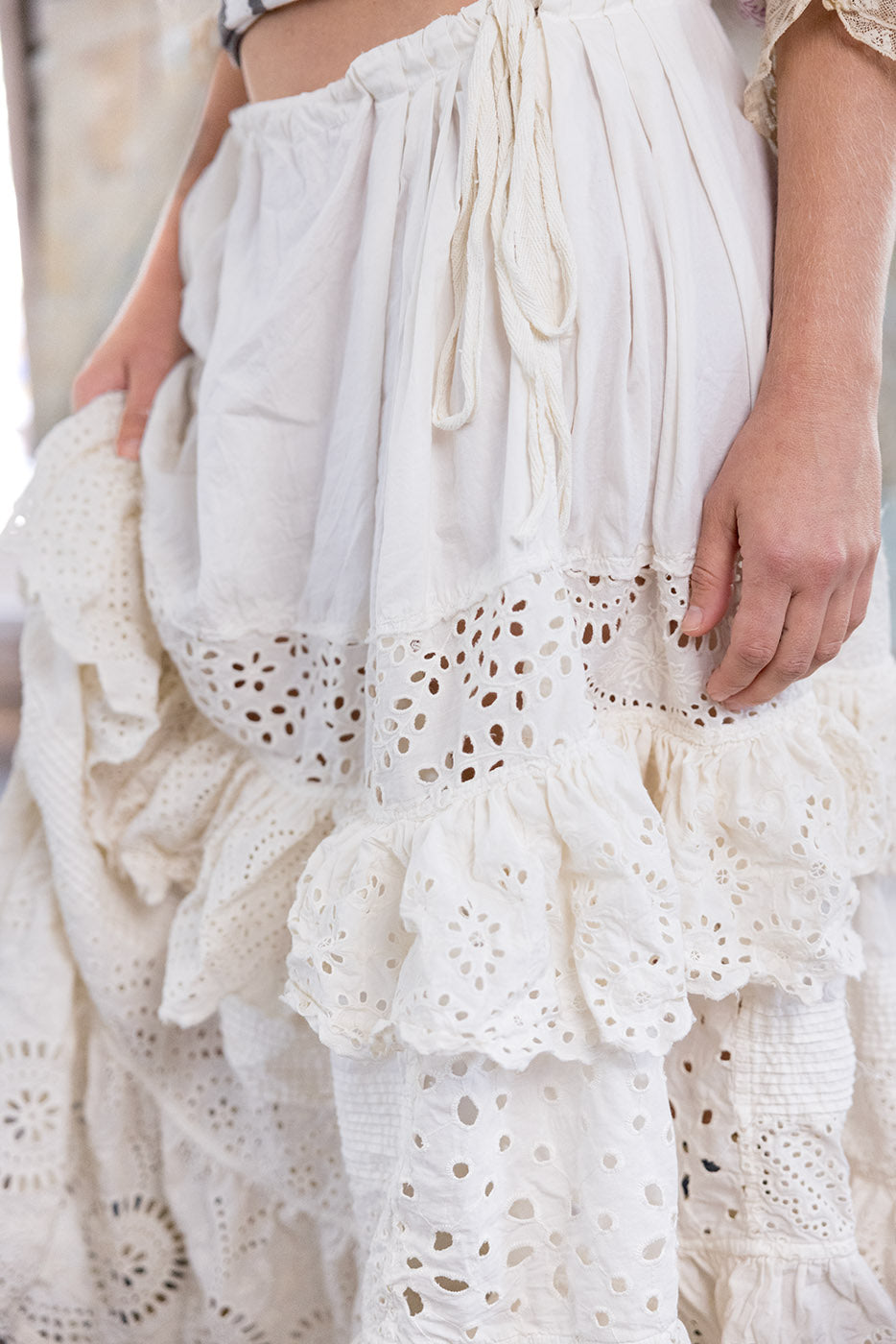 Magnolia Pearl Eyelet Pissarro Skirt 197 - True