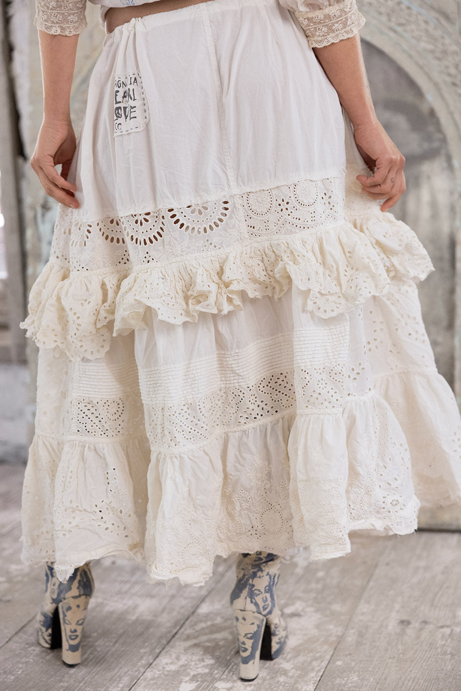 Magnolia Pearl Eyelet Pissarro Skirt 197 - True