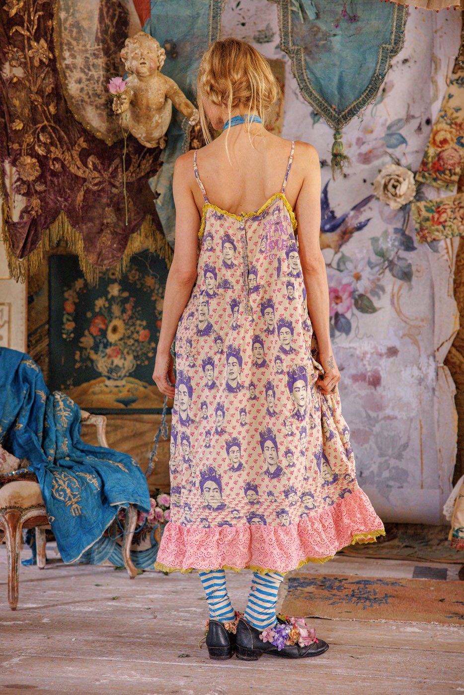 Magnolia Pearl Frida Corazón Llameante Clementine Slip 197 - Espiritu Duradero