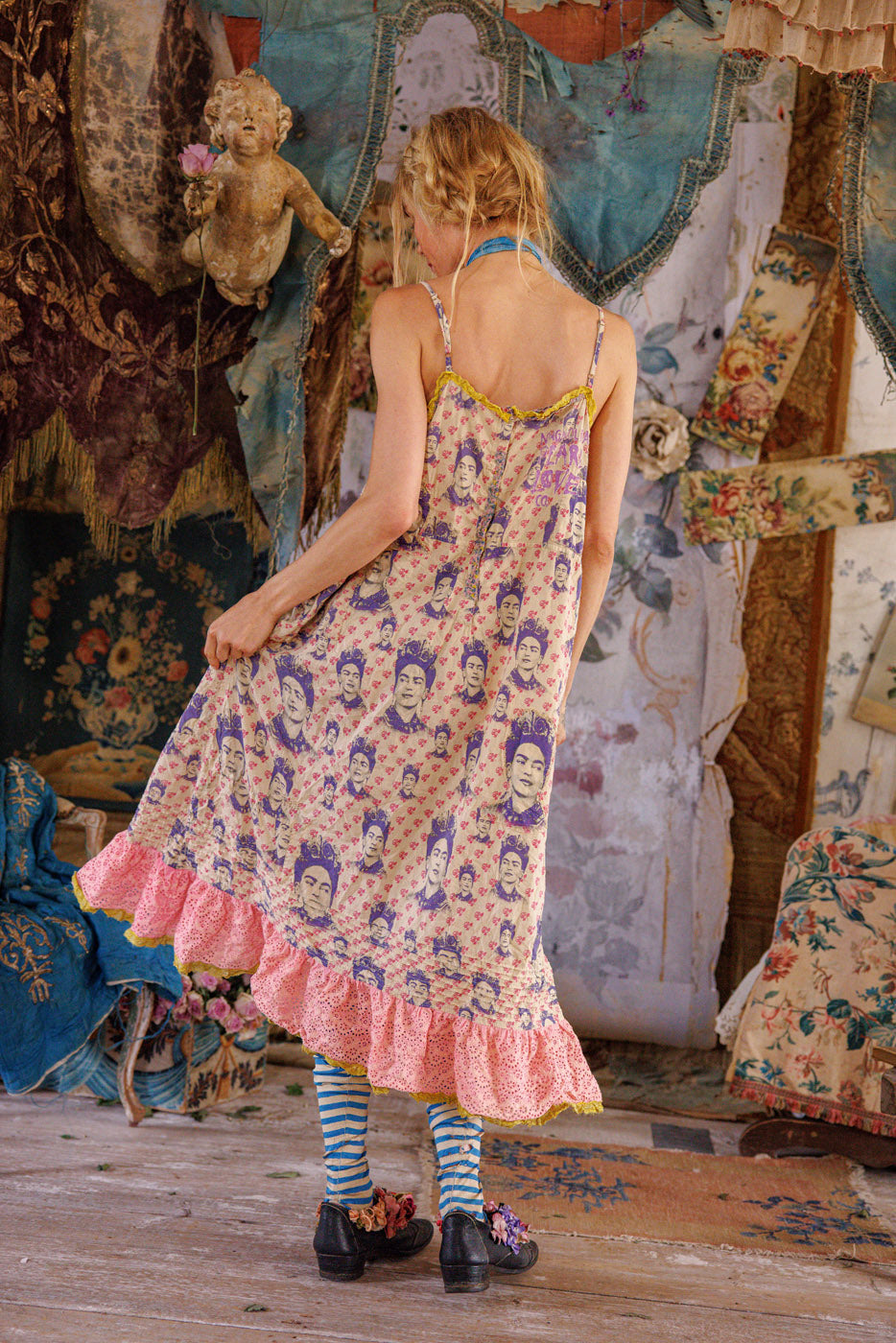 Magnolia Pearl Frida Corazón Llameante Clementine Slip 197 - Espiritu Duradero