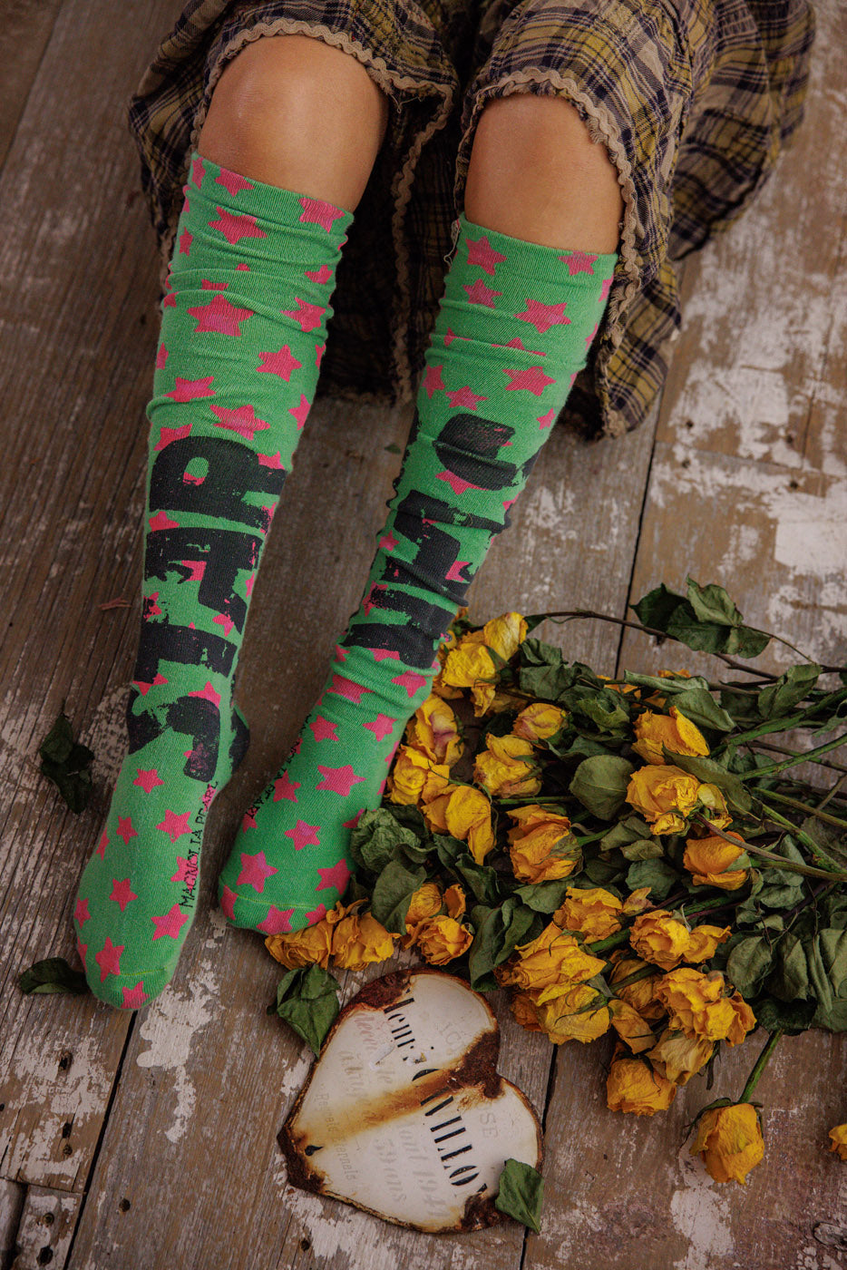 Magnolia Pearl Star OTK Socks 168 - Out Of This World