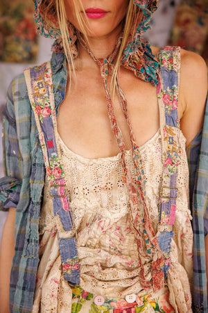 Magnolia Pearl Embroidered Floral Shae Suspenders 039 - European Summer