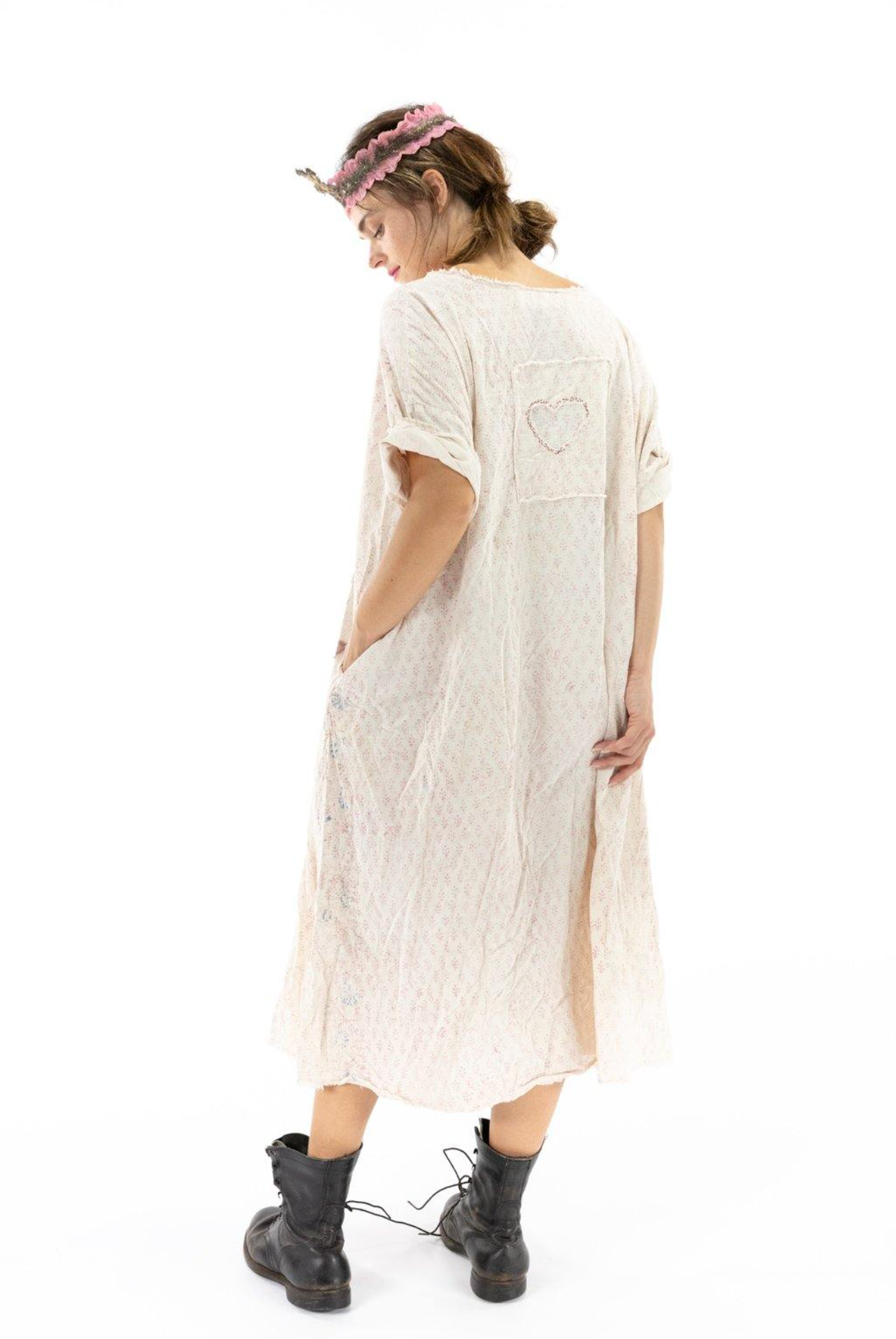 Magnolia Pearl Evolve Artist Smock Dress 728 - Flutter