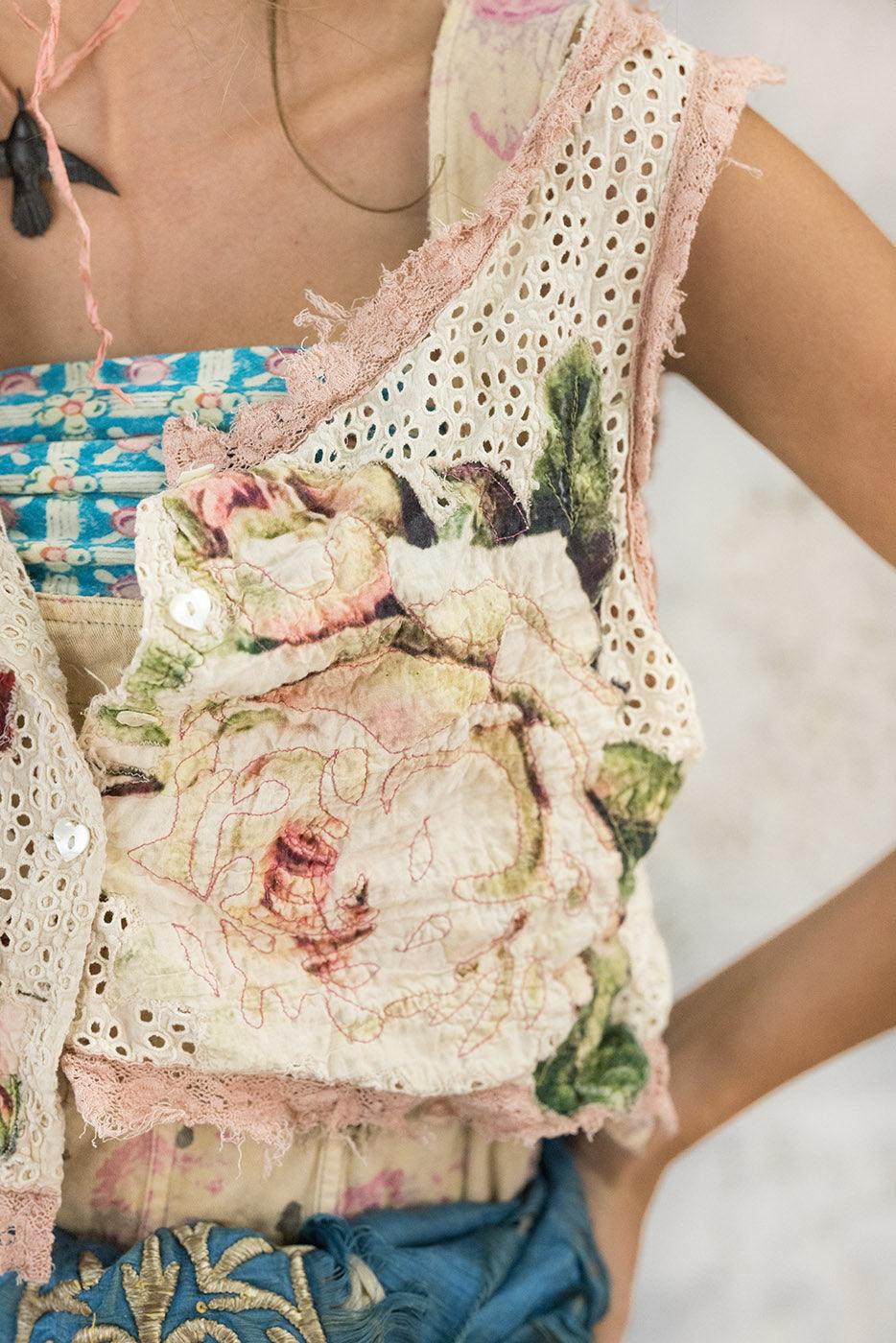 Magnolia Pearl Eyelet Yana Lace Topper 278 - Moonlight