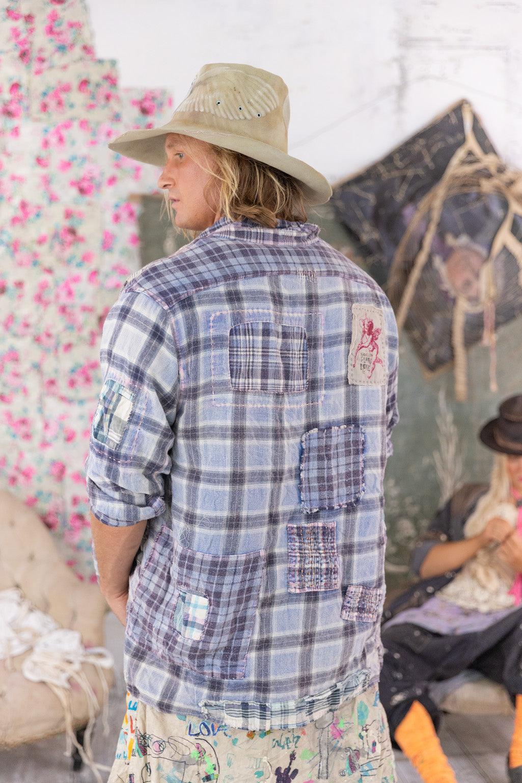 Magnolia Pearl Patchwork Adison Workshirt 1517 - Madras Blue