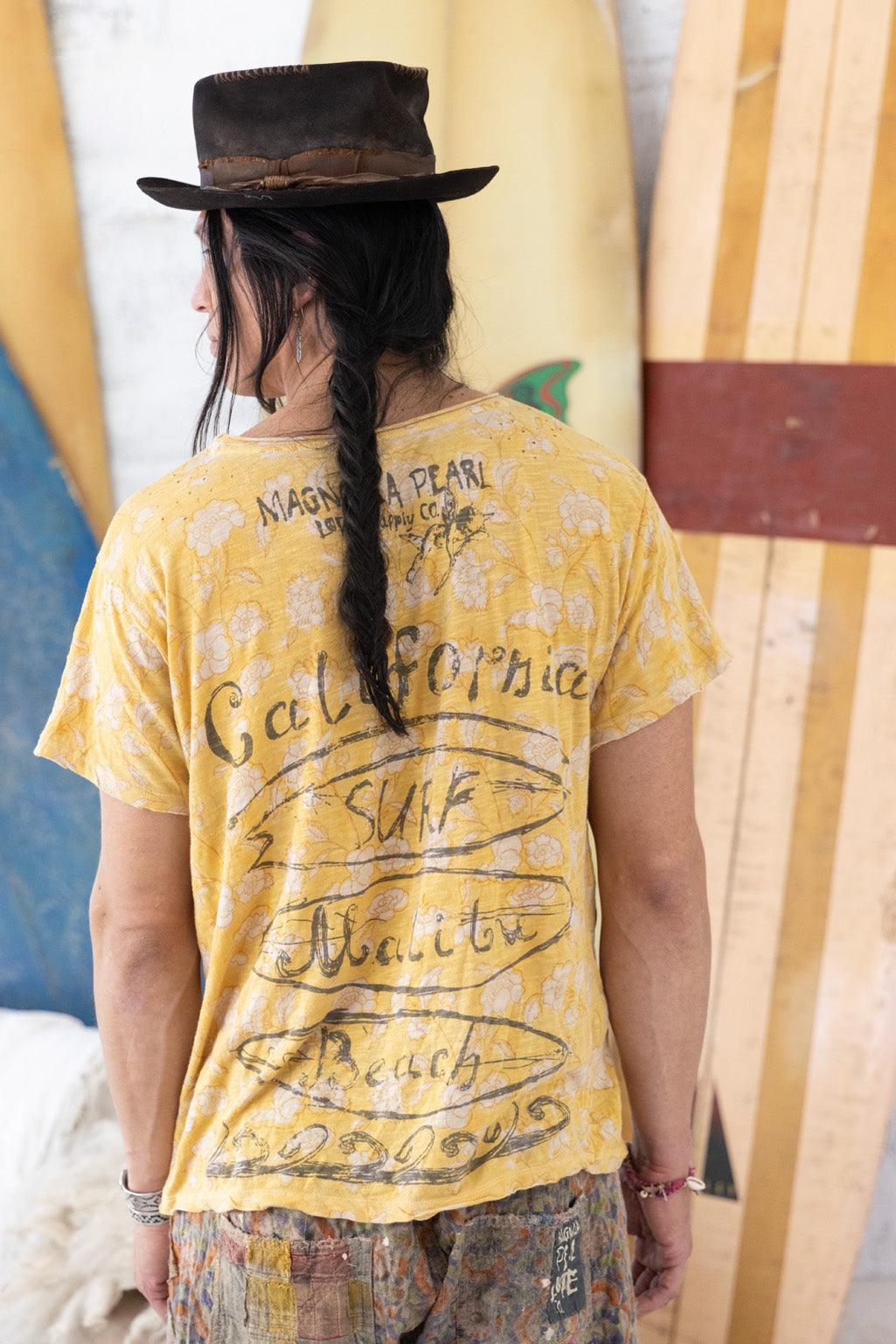 Magnolia Pearl Blockprint Malibu CA T 1761 - Encelia
