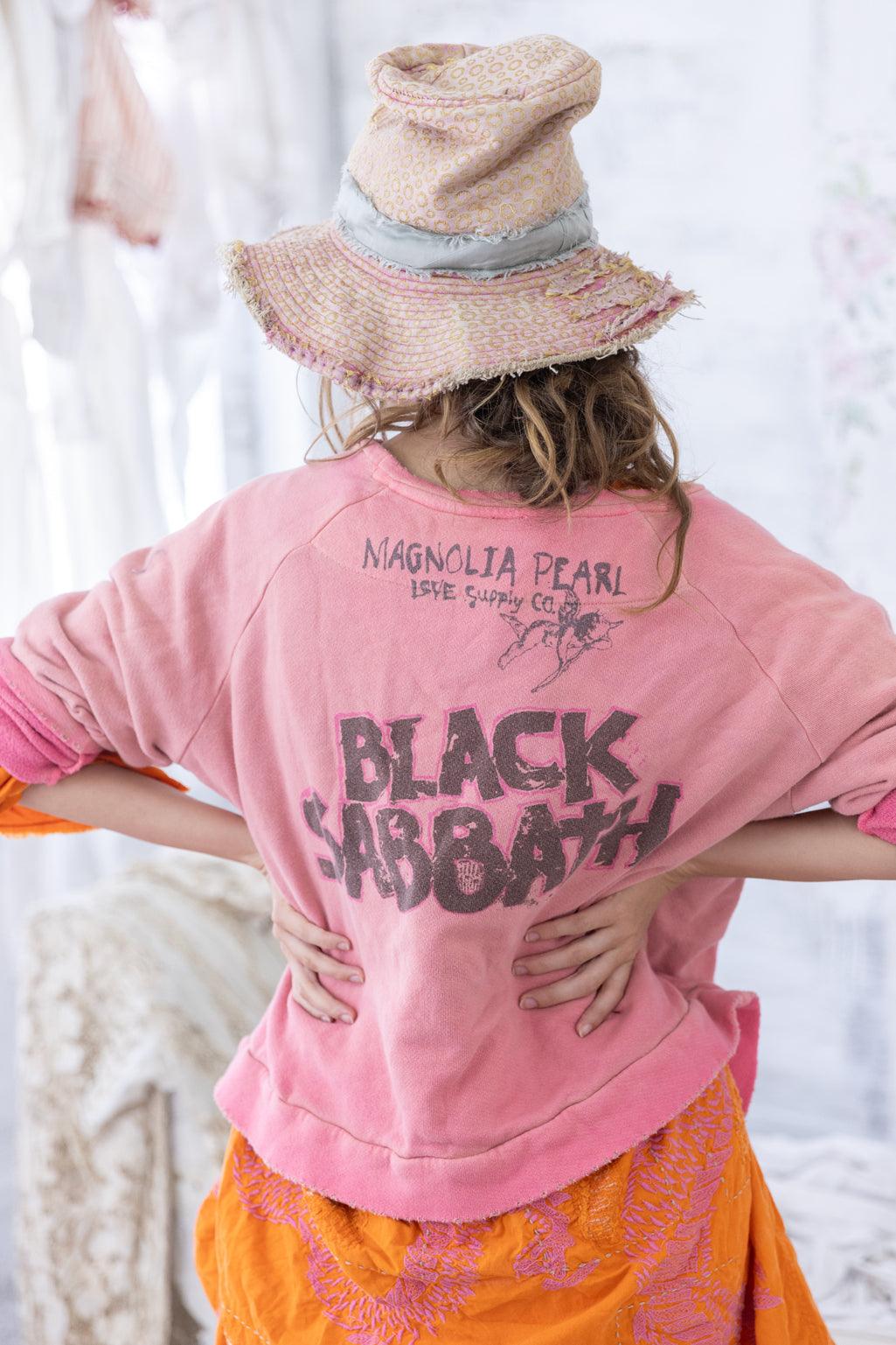 Magnolia Pearl EF Richi Sweatshirt - Black Sabbath 1825 - Sunfaded Azalea