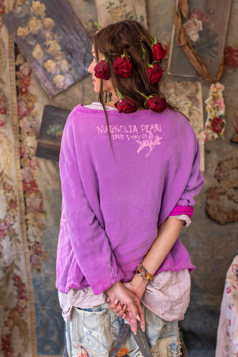 Magnolia Pearl Neil Young Hermosa Sweatshirt 2018 - Allium