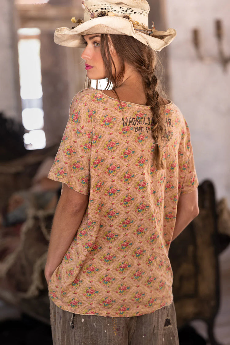 Magnolia Pearl Floral T 2098 - Erma