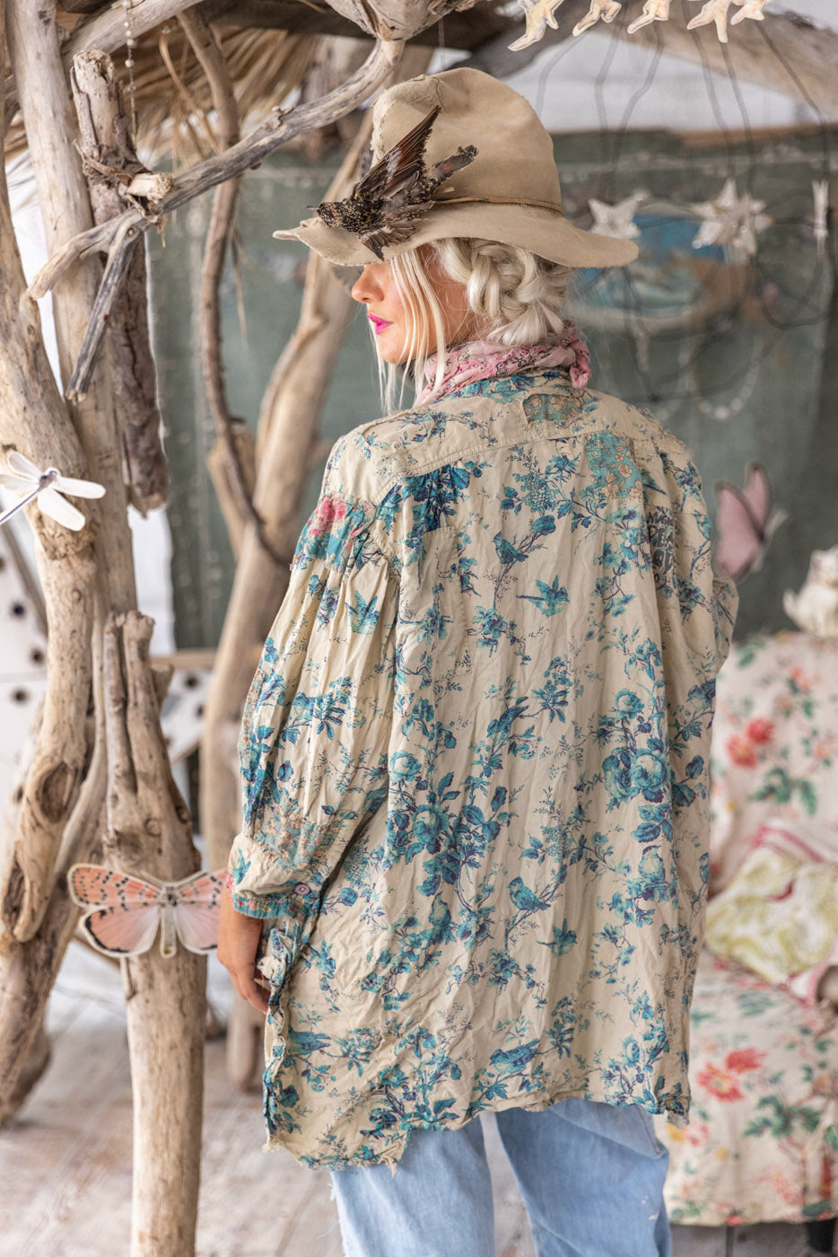 Magnolia Pearl Idgy Ruffle Shirt 2161 - Hope