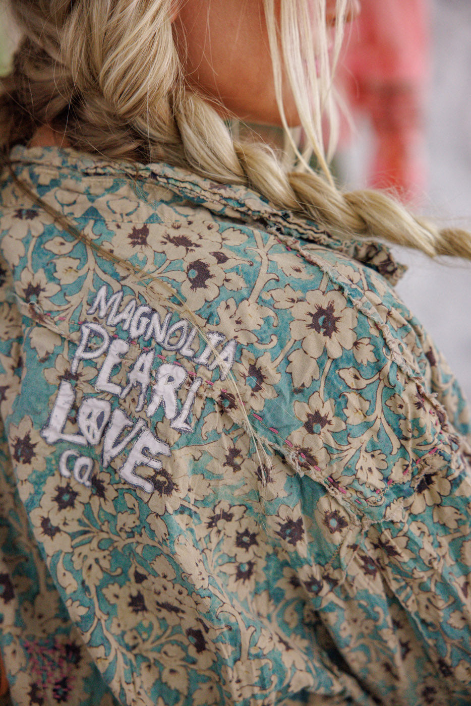 Magnolia Pearl Patchwork Adison Workshirt 2252 - Blue Eyes