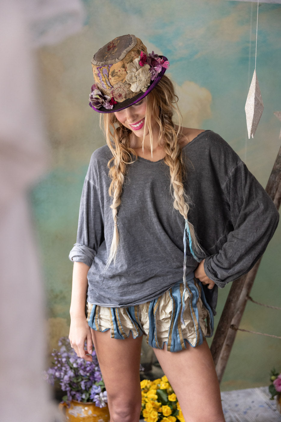 Magnolia Pearl Europa Long Sleeve Tee 2253 - Ozzy