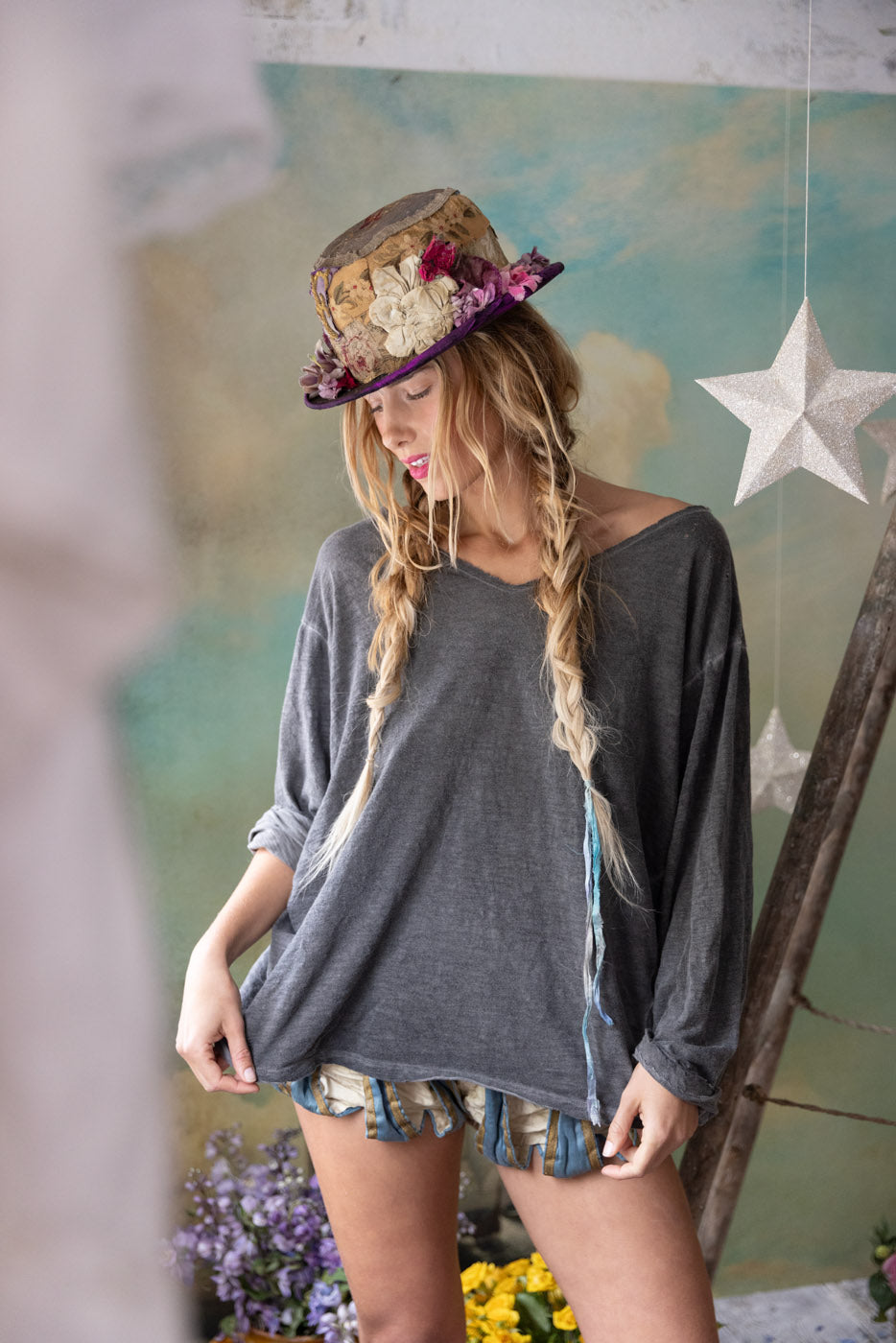 Magnolia Pearl Europa Long Sleeve Tee 2253 - Ozzy