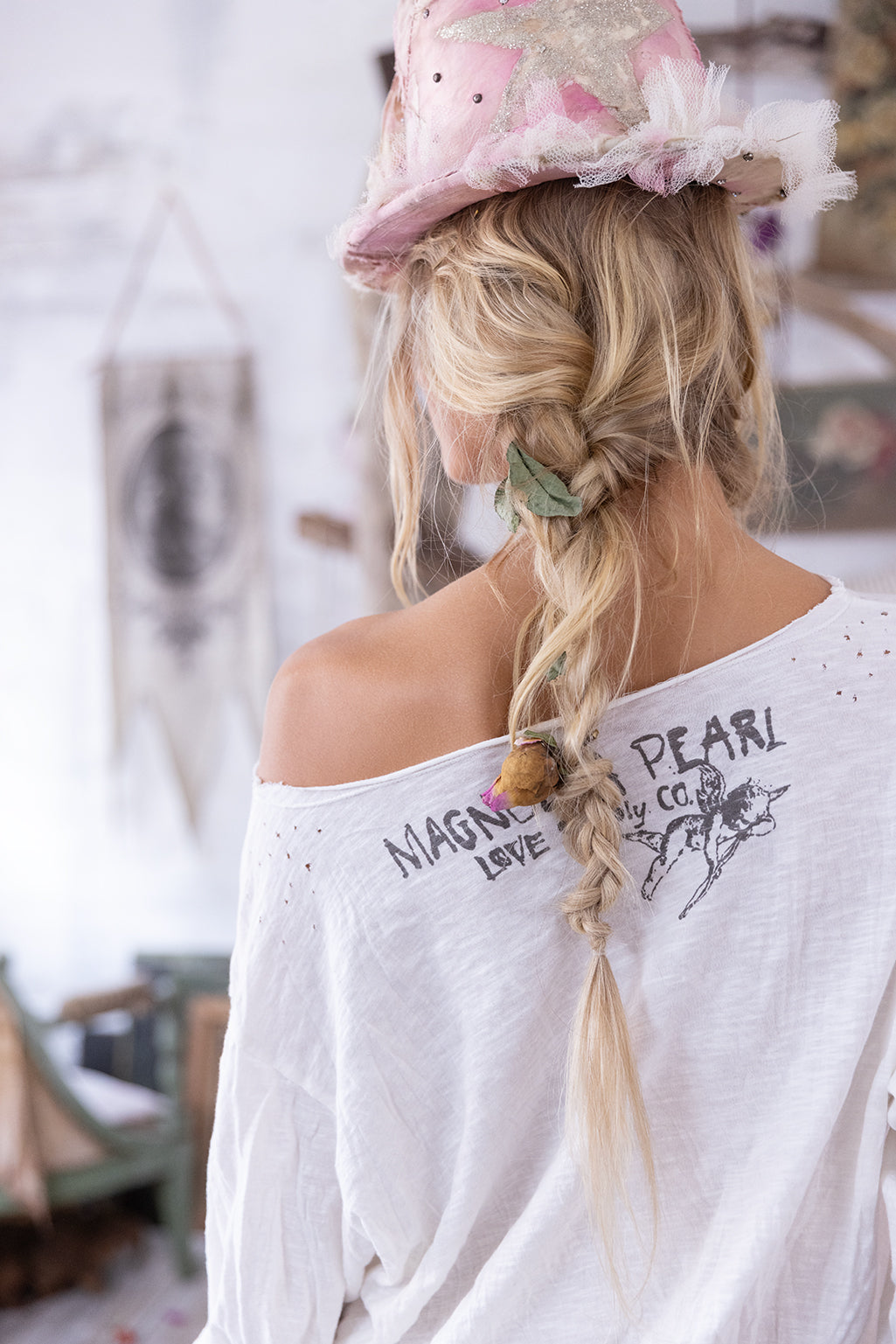 Magnolia Pearl Europa Long Sleeve Tee 2253 - True