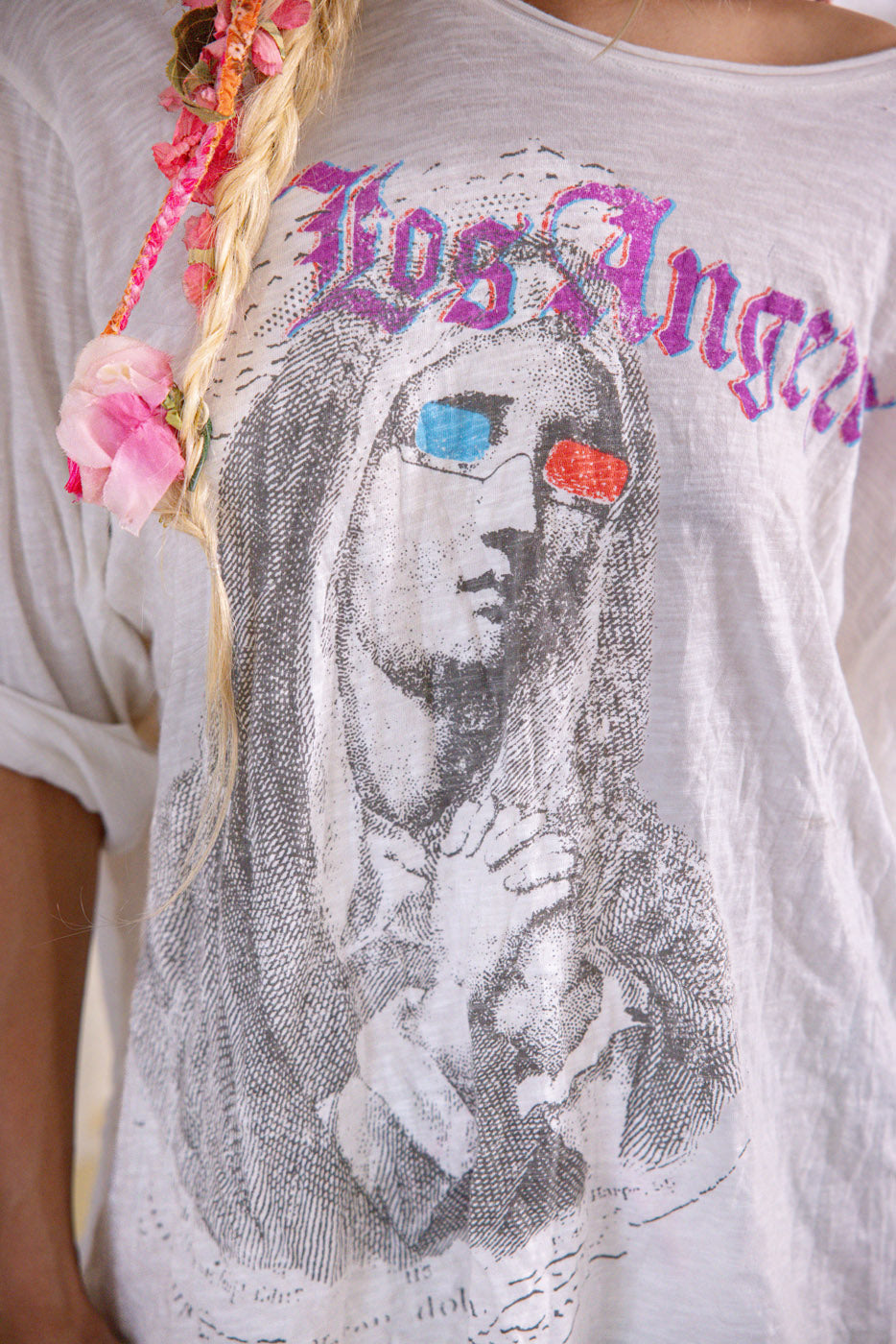 Magnolia Pearl Glitter Saint Viggo Tee 2326 - True