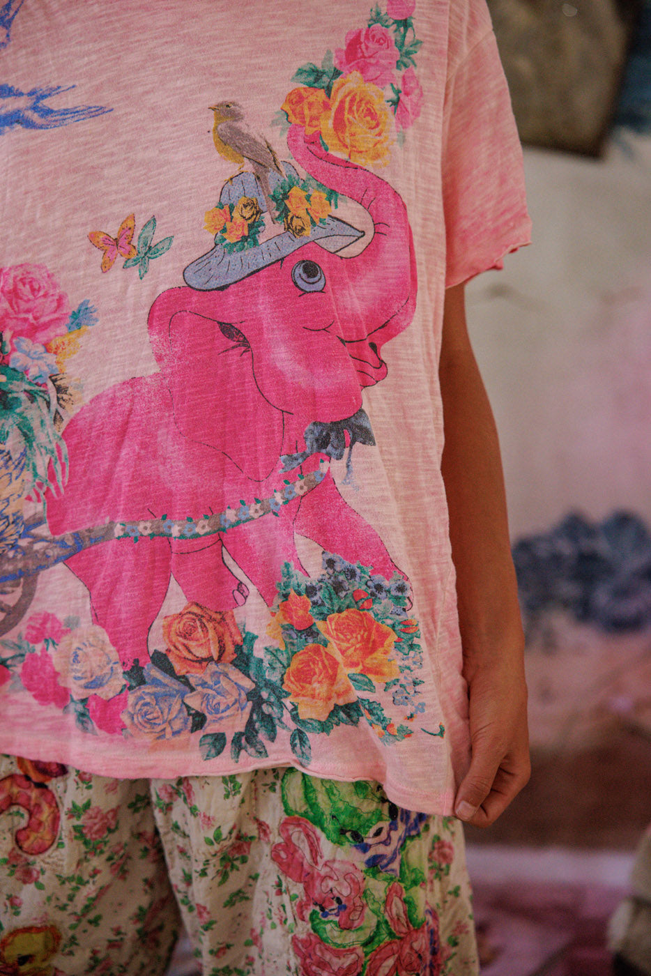 Magnolia Pearl Special Delivery Tee 2329 - Azalea Dip Dye