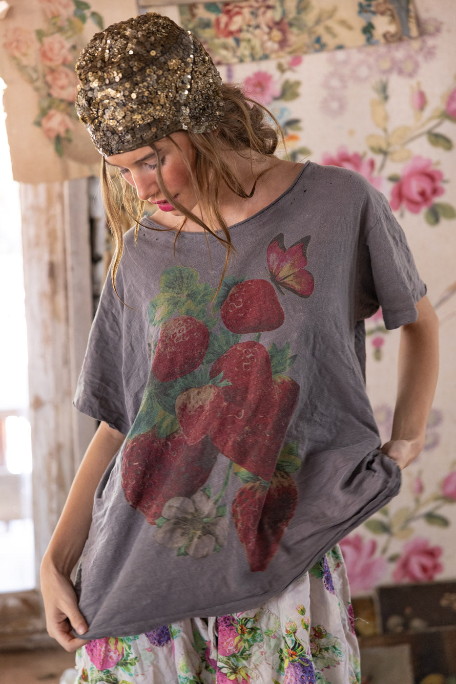 Magnolia Pearl Fraise Tee 2346 - Ozzy